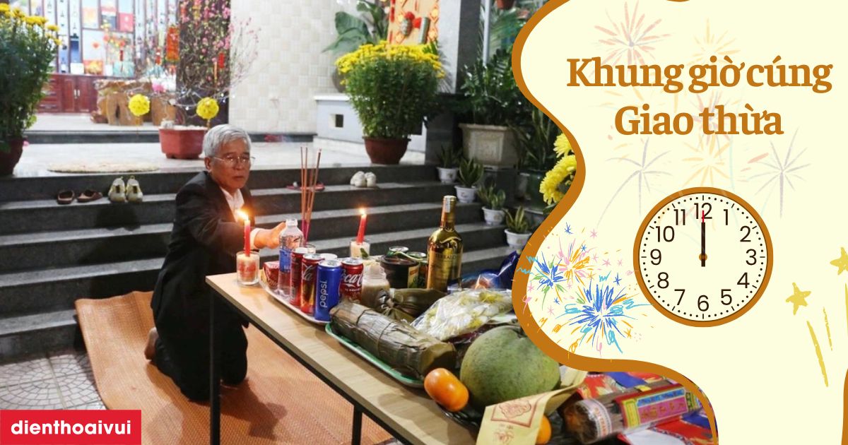 Cúng giao thừa lúc mấy giờ 2026 Bính Ngọ để đón tài lộc