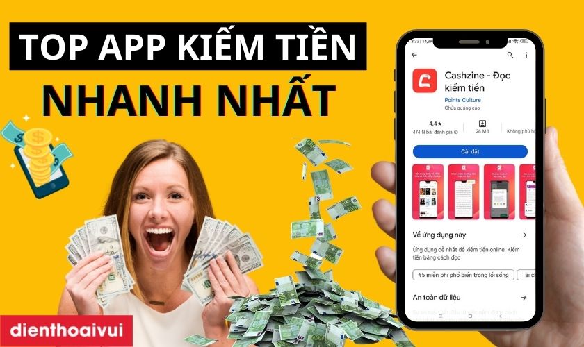 TẢI APP KIẾM TIỀN HOA HỒNG NHẬN THƯỞNG LÊN ĐẾN 1 TRIỆU MỖI NGÀY