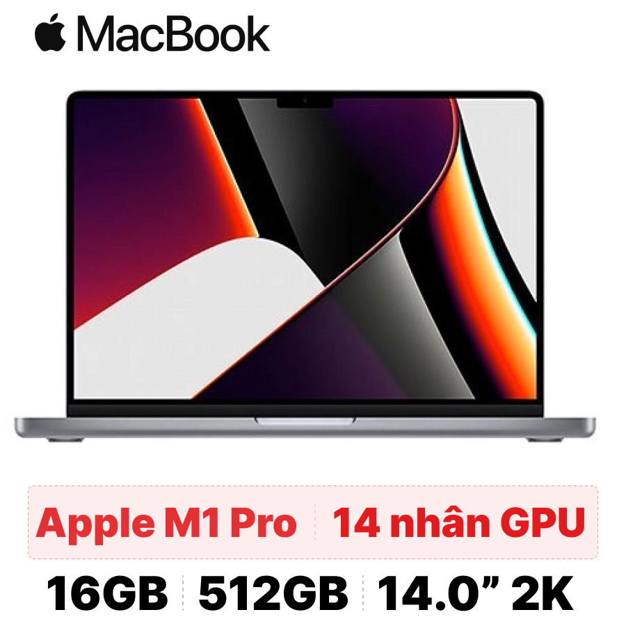 MacBook Pro M1 16GB 512GB 2021 - Cũ xước cấn | Giá rẻ